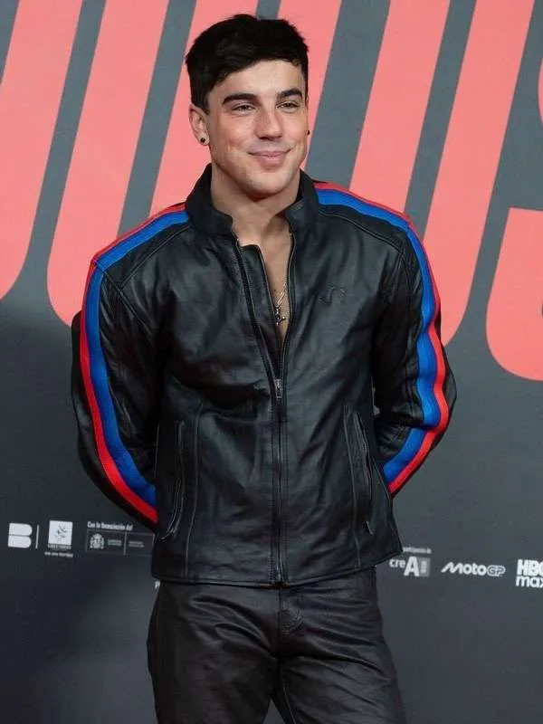 Idolos Oscar Casas Cafe Racer Leather Jacket